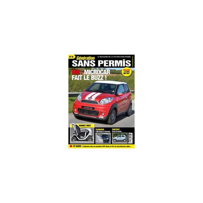 Génération Sans Permis n°15 Génération Sans Permis n°15