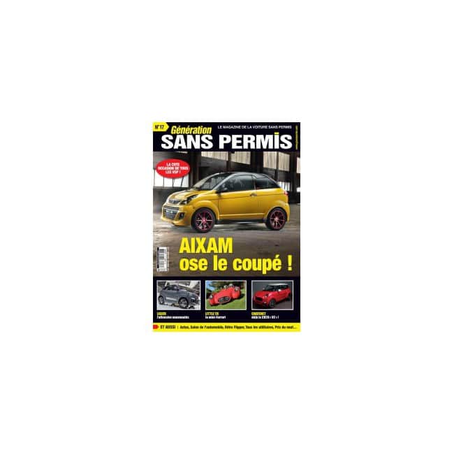 Génération Sans Permis n°17 Génération Sans Permis n°17