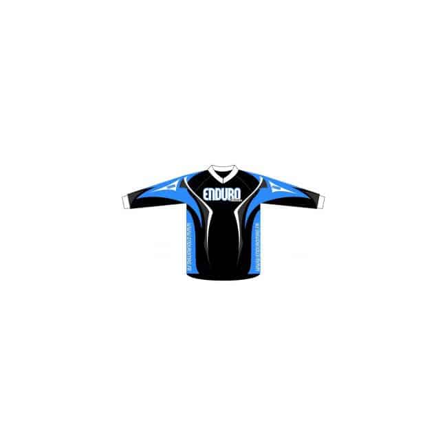 Maillot Enduro Magazine bleu Maillot Enduro Magazine bleu