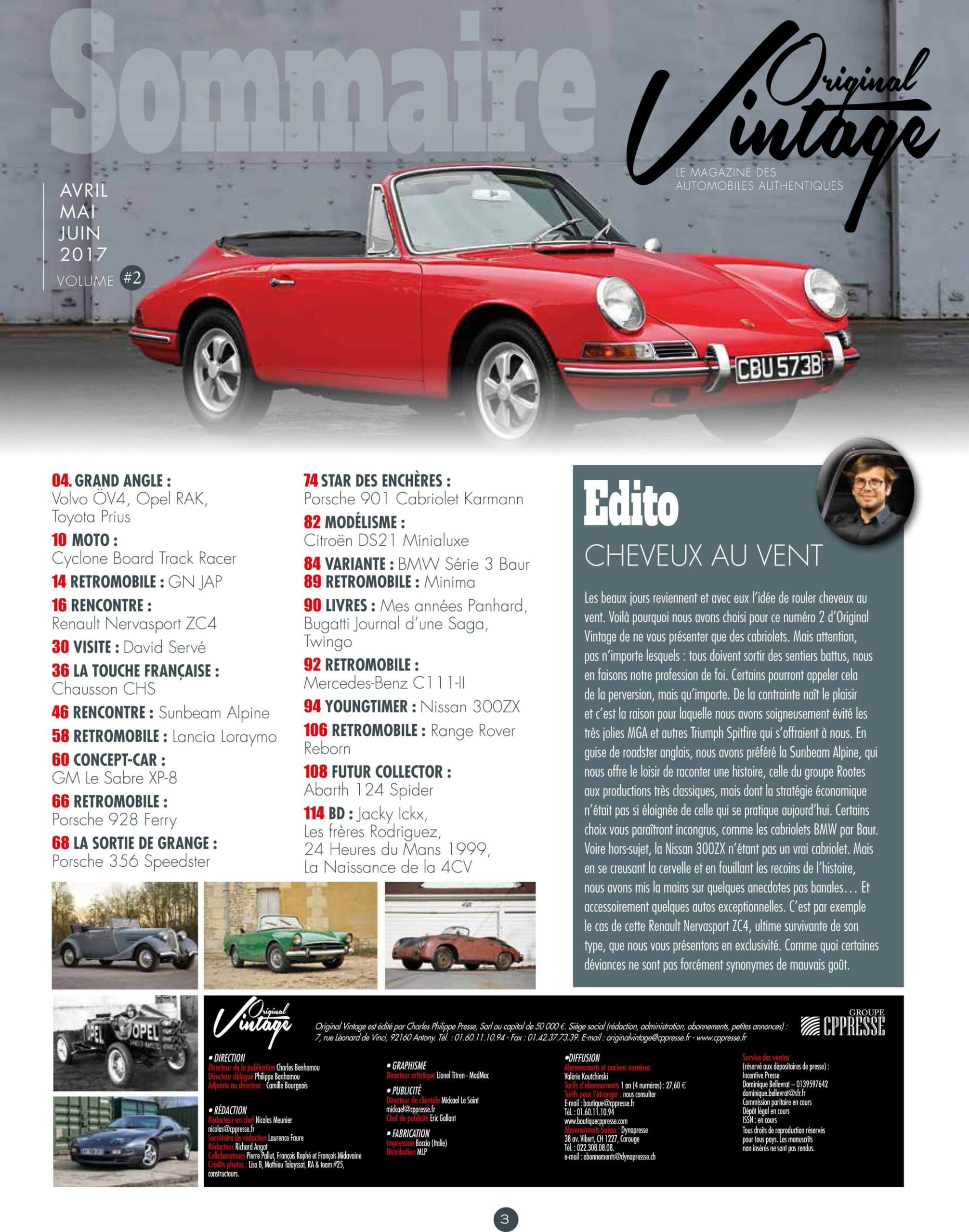 Original Vintage n°2 Original Vintage n°2