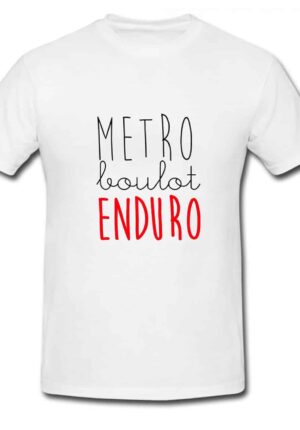 Tee-shirt Enduro metro