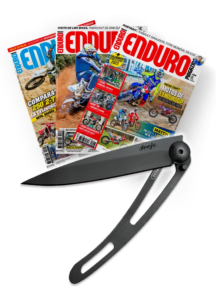 Abonnement Enduro Magazine + Couteau Deejo Abonnement Enduro Magazine + Couteau Deejo