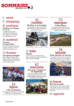 Voyages à moto n°3