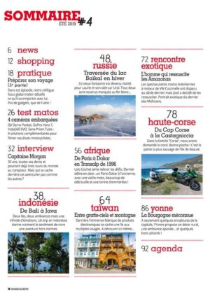 Voyages à Moto N°4