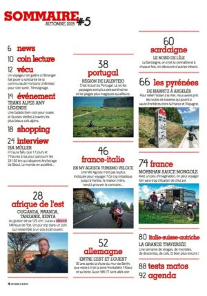 Voyages à Moto N°5