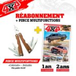 Réabonnement Génération 4x4 + Pince multifonctions