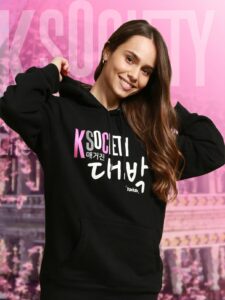 Sweat à capuche K-Society