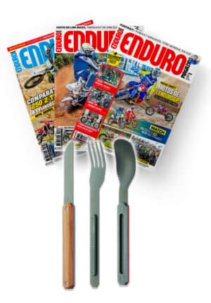 Abonnement Enduro Mag + Couverts Akinod