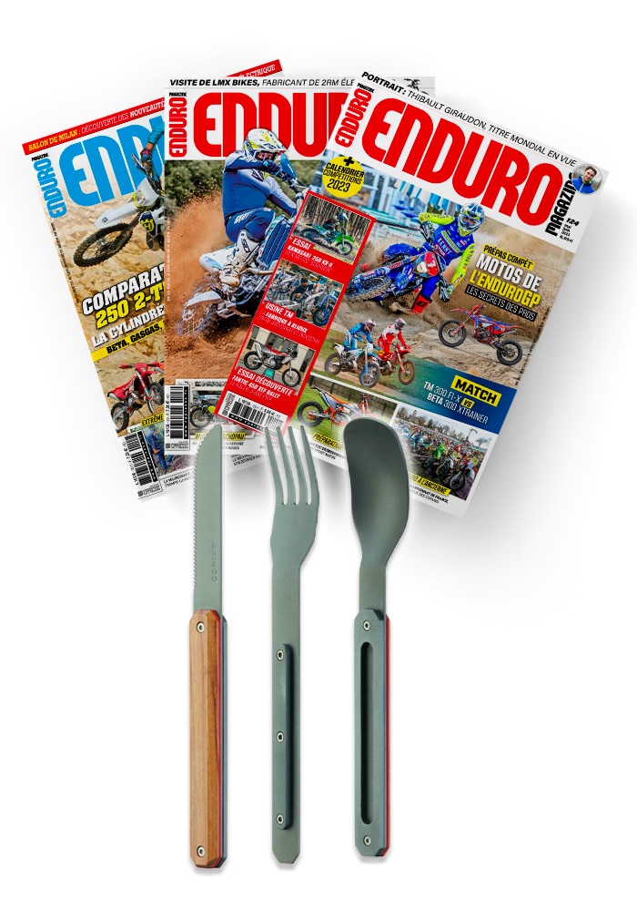 Abonnement Enduro Mag + Couverts Akinod Abonnement Enduro Mag + Couverts Akinod