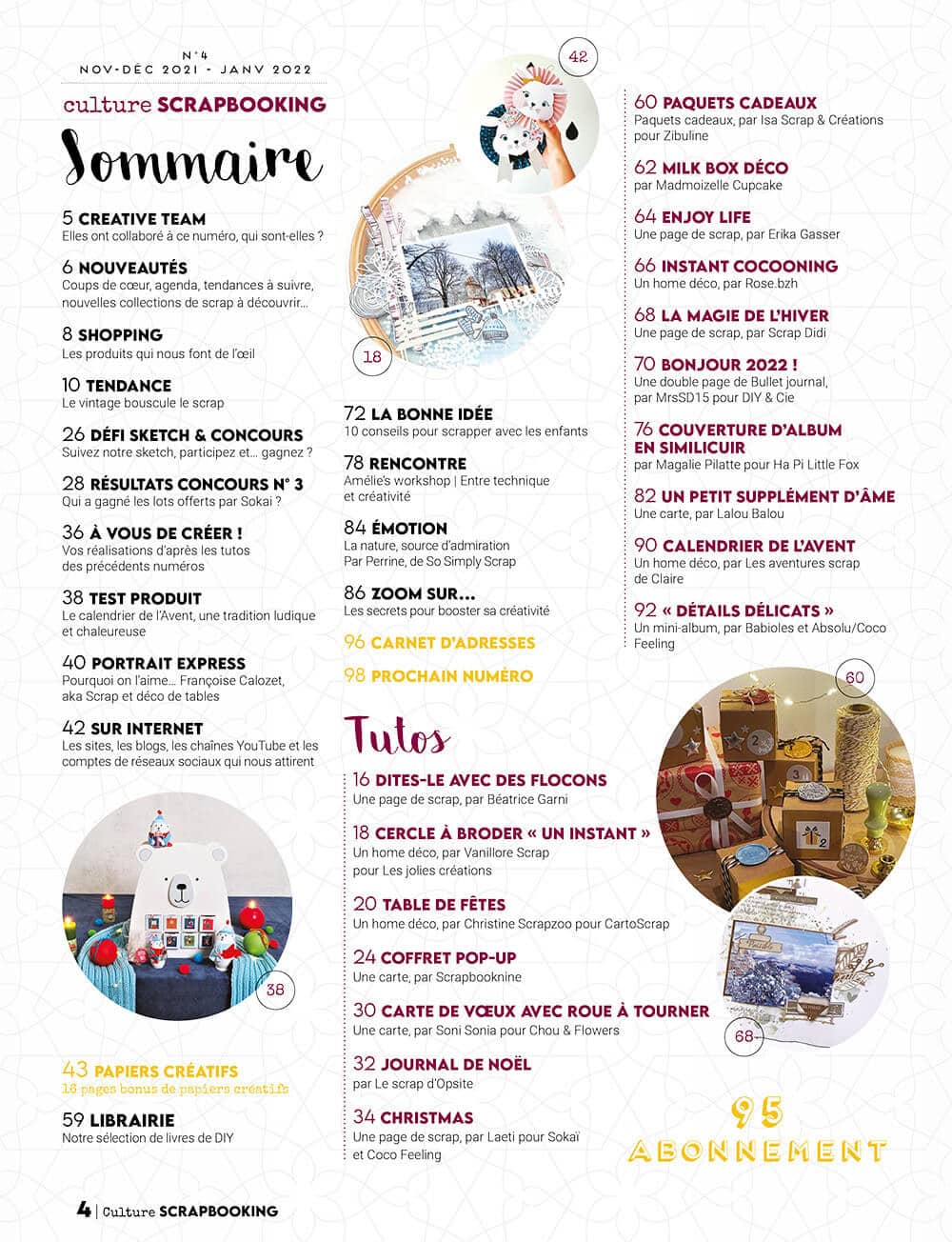 Culture Scrapbooking n°4 Culture Scrapbooking n°4