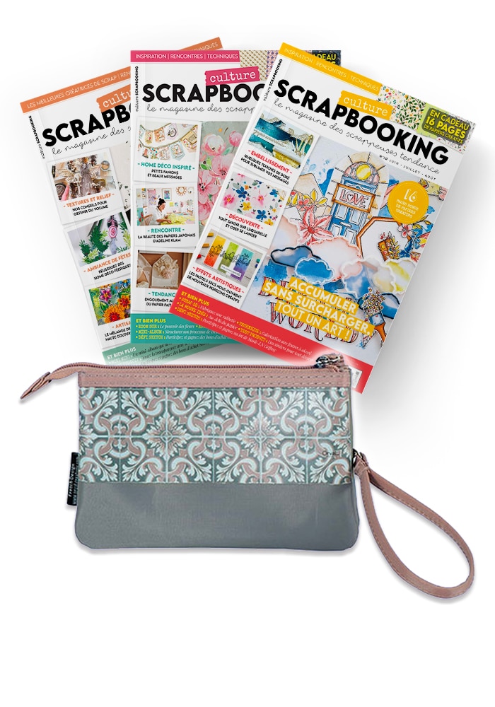 Abonnement Culture Scrapbooking + Pochette Abonnement Culture Scrapbooking + Pochette
