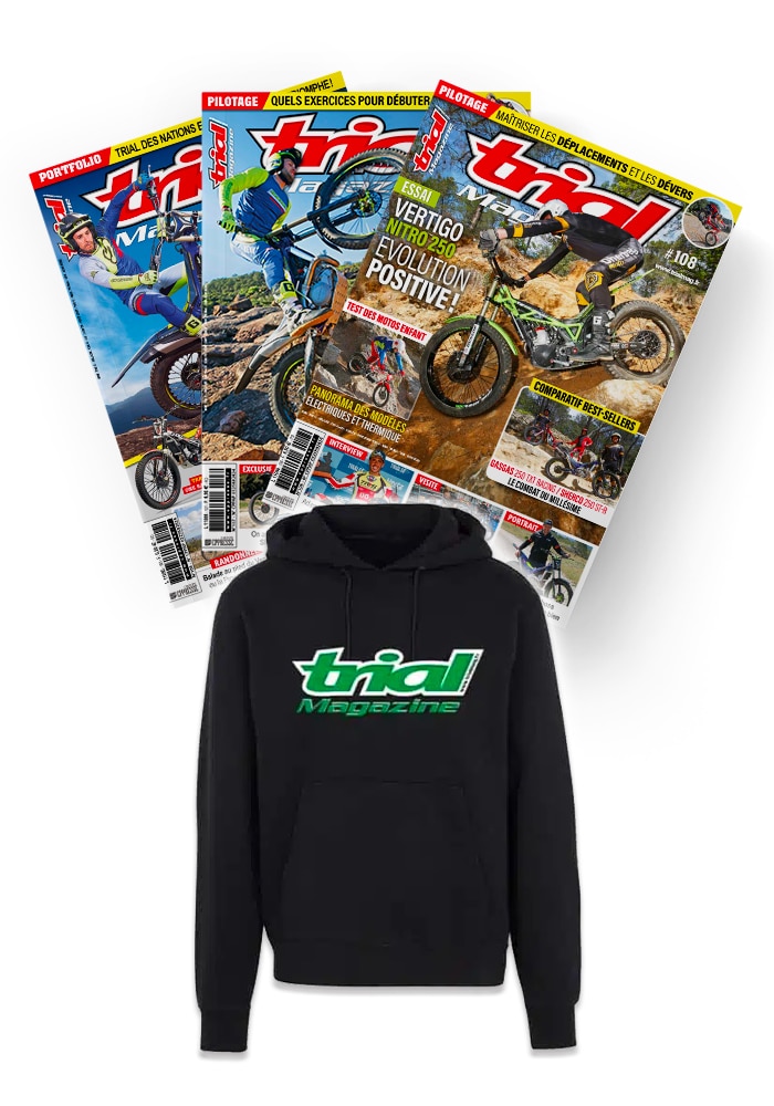 Abonnement-TrialMagazine-Sweat Abonnement Trial Magazine + Sweat