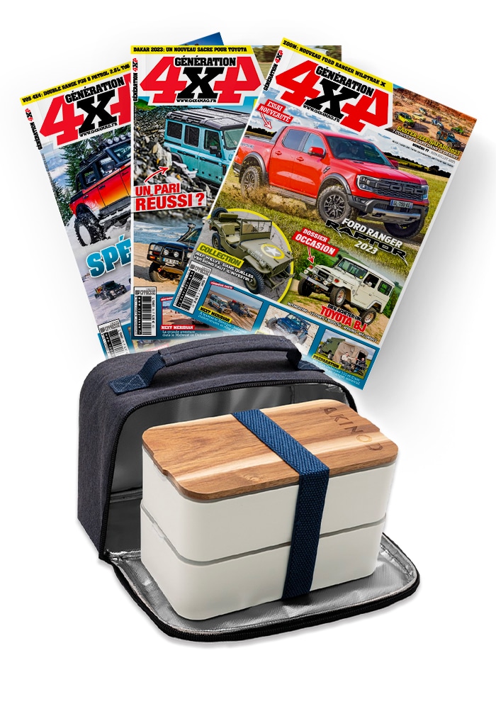 Abonnement Generation 4x4 + Bento et lunch bag Abonnement Generation 4x4 + Bento et lunch bag