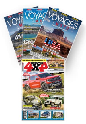 Réabonnement couplage Voyages à Moto + Génération 4x4