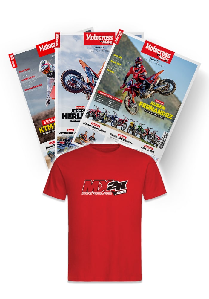 Réabonnement Motocross + Tee-shirt Réabonnement Motocross + Tee-shirt