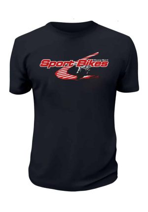 Tee-Shirt Sport-Bikes noir