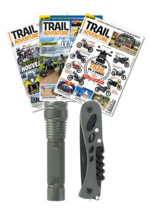 Abonnement Trail Adventure + Coffret Lampe & Couteau Multifonctions Akinode