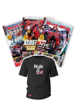 Abonnement Sport-Bikes + T-shirt "Ride or Die"