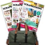 Culture Scrapbooking + sac de voyage