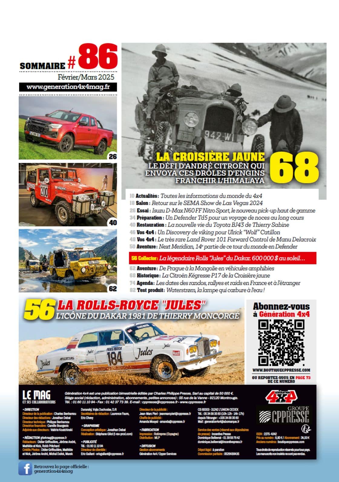 Génération 4X4 n°86