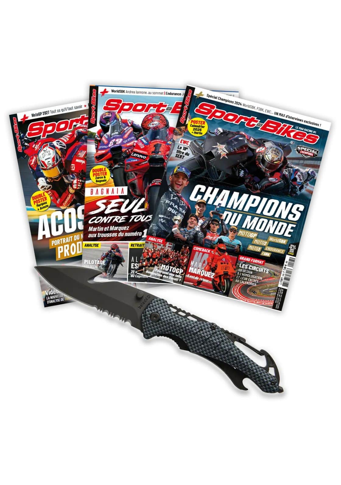 Abo Sport-Bikes + Couteau de Sécurité