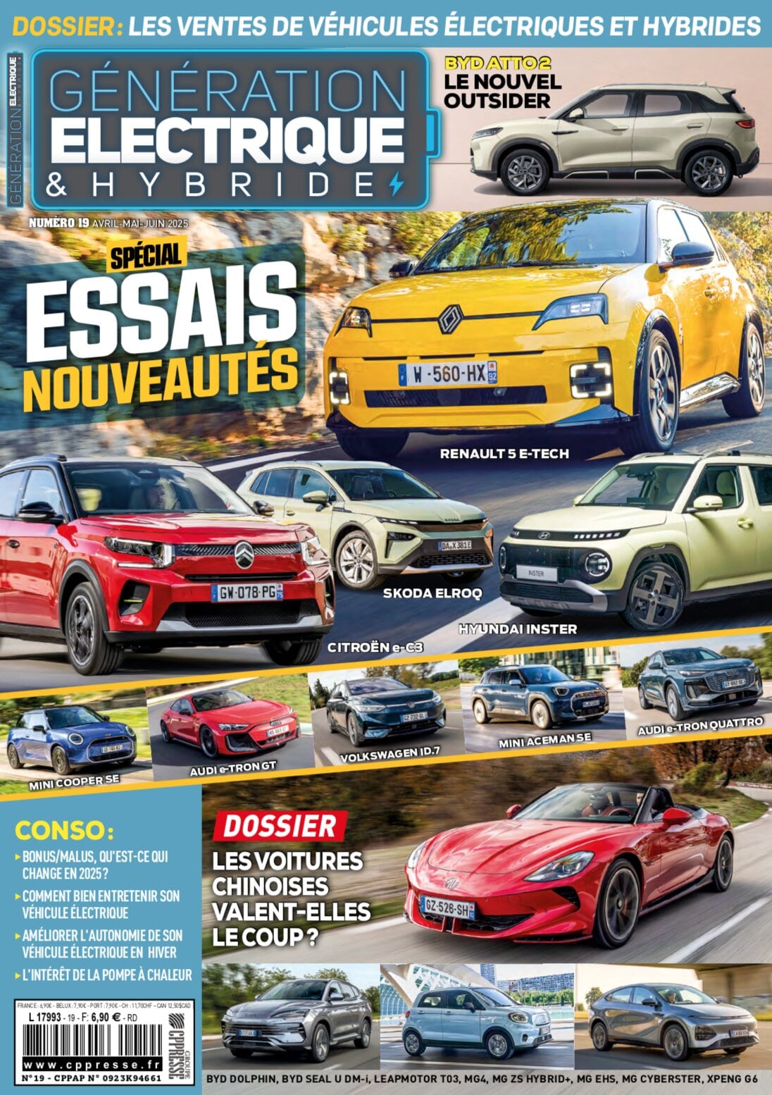Génération Electrique & Hybride n°19 Couverture génération électrique et Hybride