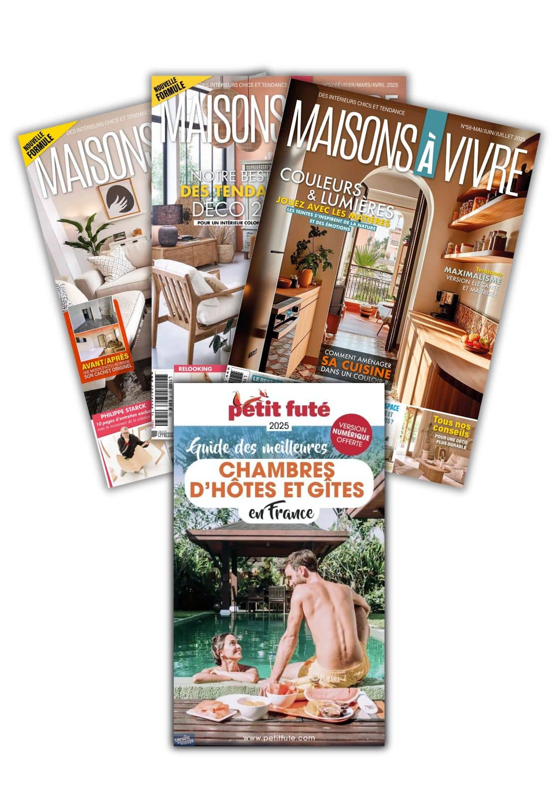 Abo Maison à Vivre + Petit Futé 2025 Abo Maison à Vivre + Petit Futé 2025