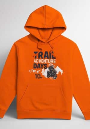 Sweat à capuche orange TAD25