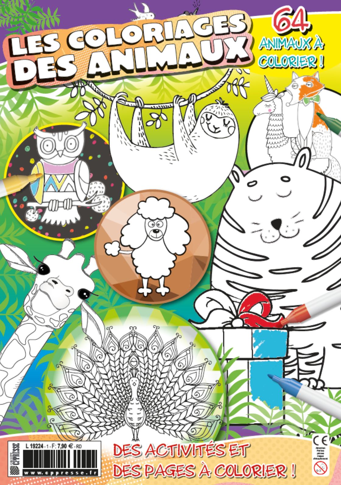 Les Coloriages des Animaux n°3