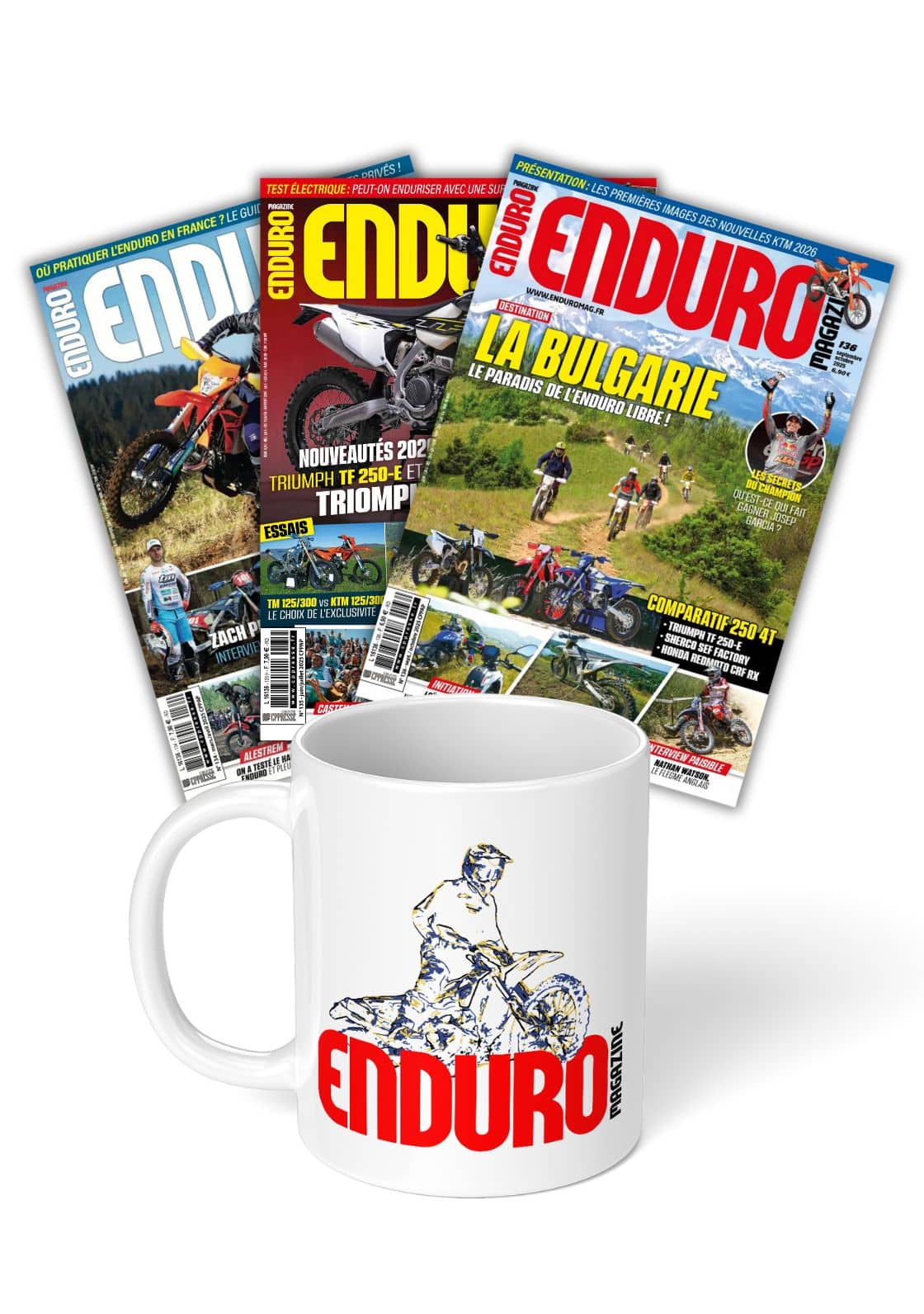 Abonnement Enduro Magazine + Mug Enduro Magazine