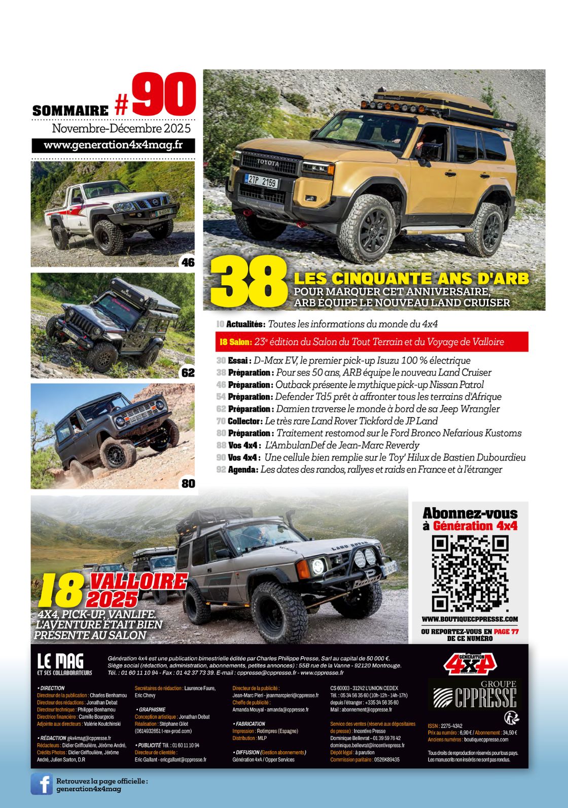 Génération 4X4 n°90 Génération 4X4 n°90