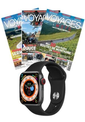 Abonnement Voyages à Moto + Montre connectée