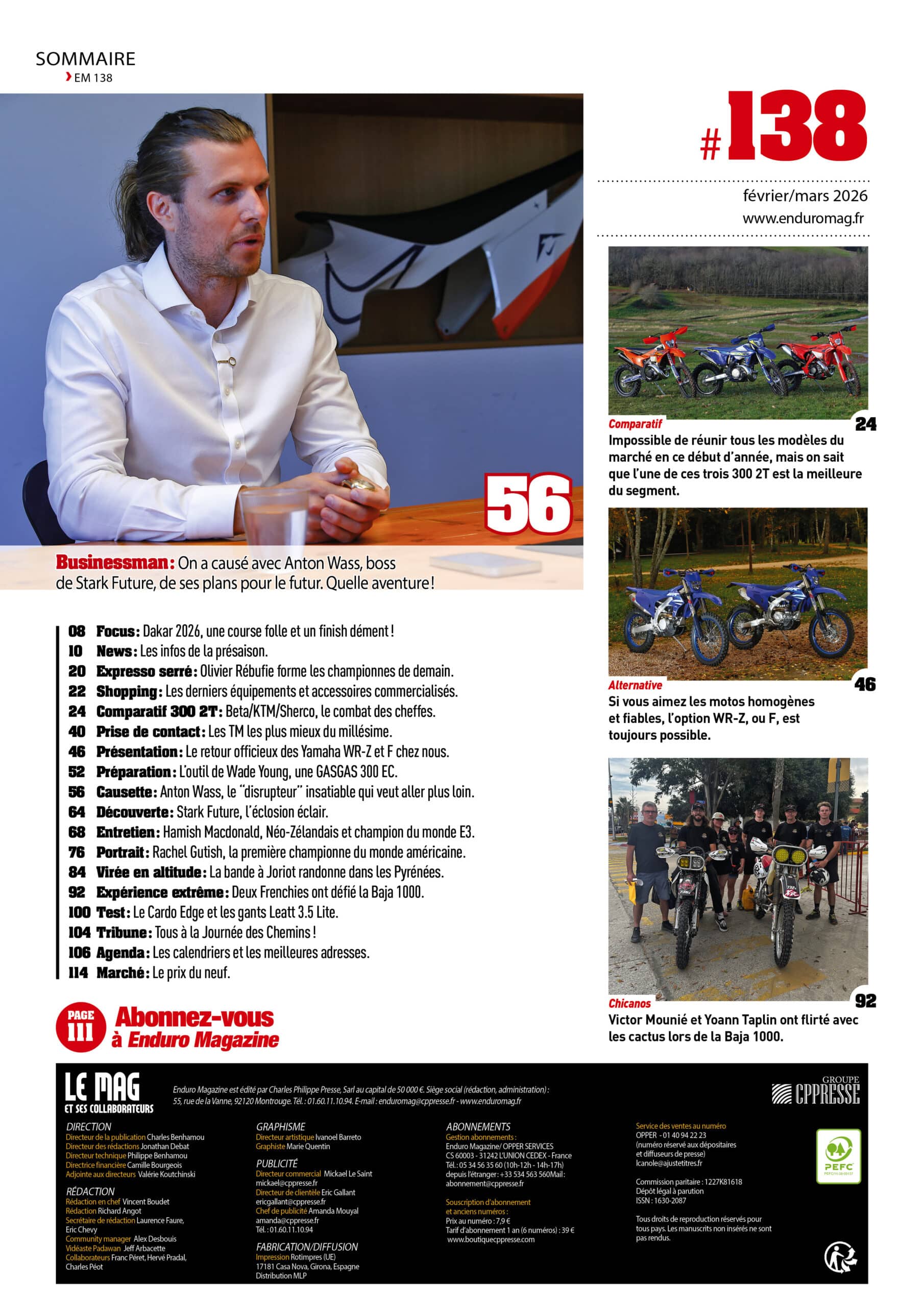 Enduro Magazine n°138 Enduro Magazine n°138